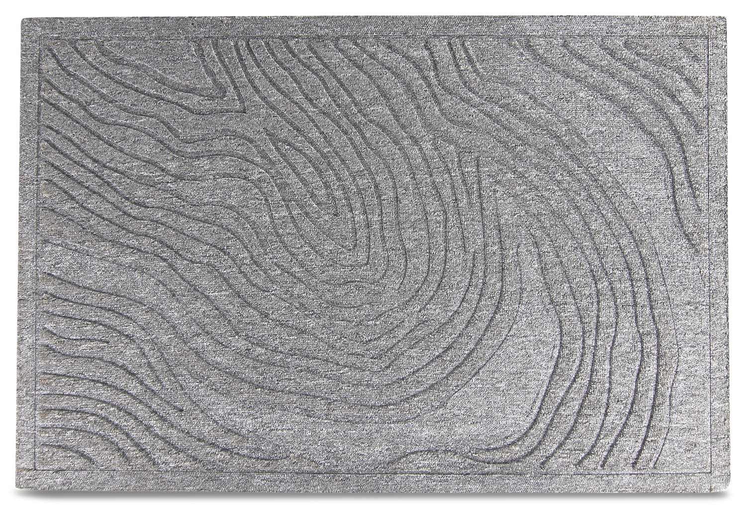 Dörrmatta - Tessa (grå) (Storlek: 60 x 90 cm)