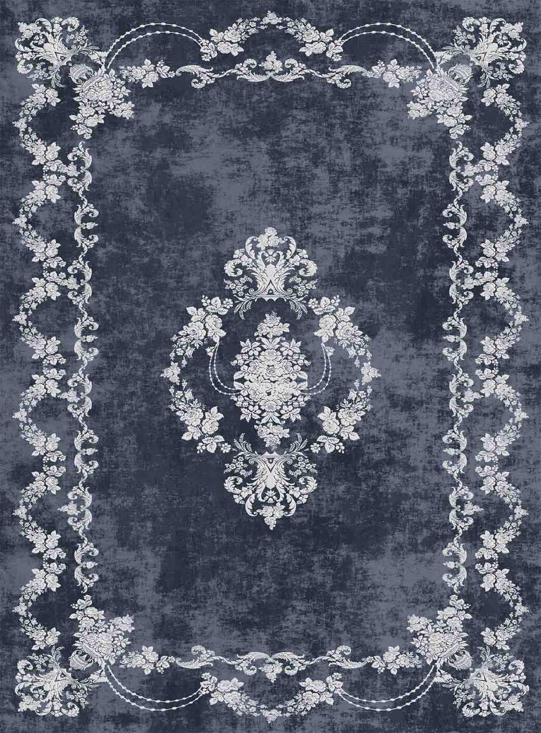 Wiltonmatta - Nefta (svart) (Storlek: 200 x 280 cm)