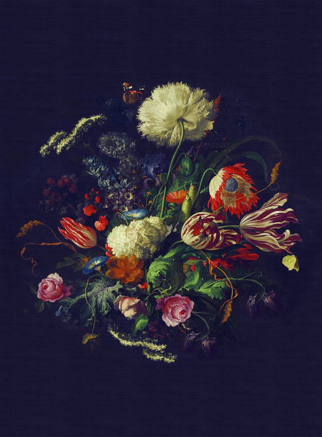 Wiltonmatta - Rich Flowers (multi) (Storlek: 200 x 280 cm)