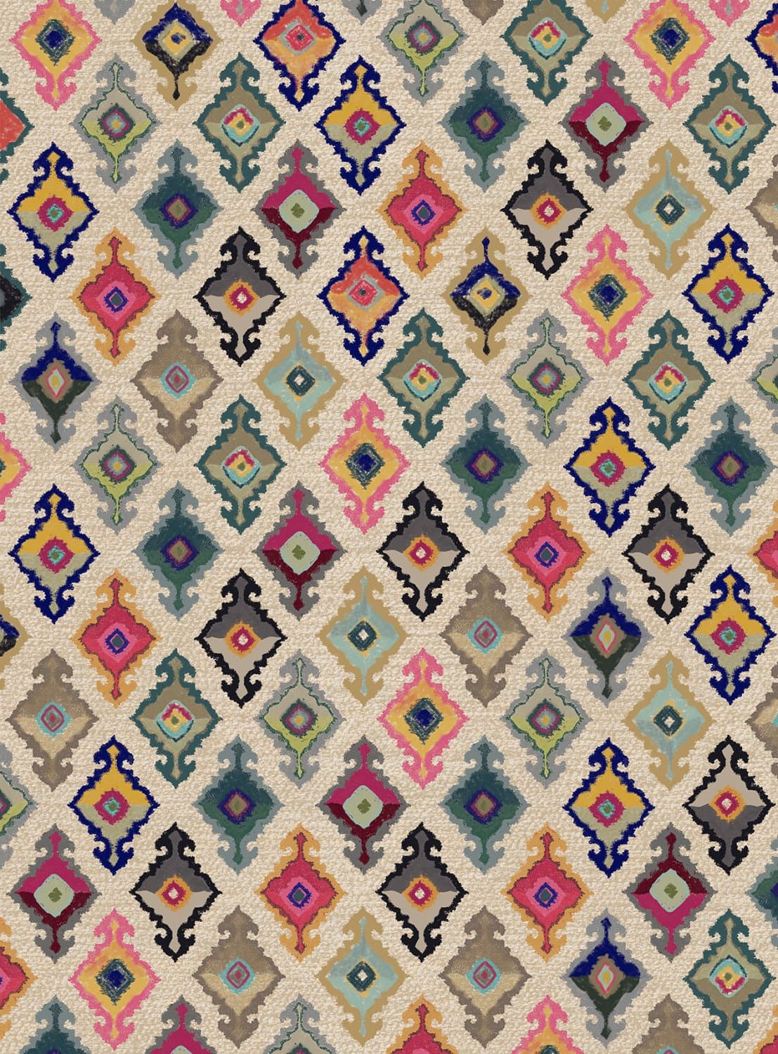Wiltonmatta - Isparta (multi) (Storlek: 200 x 280 cm)