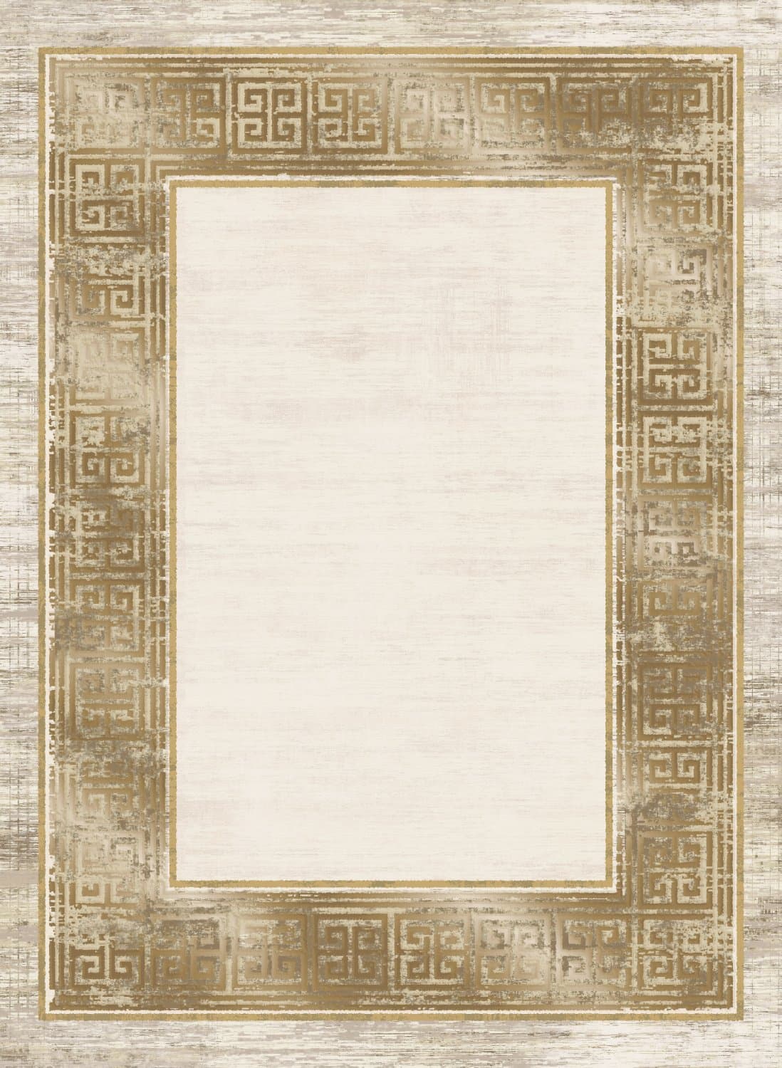 Wiltonmatta - Tilos (beige) (Storlek: 200 x 280 cm)