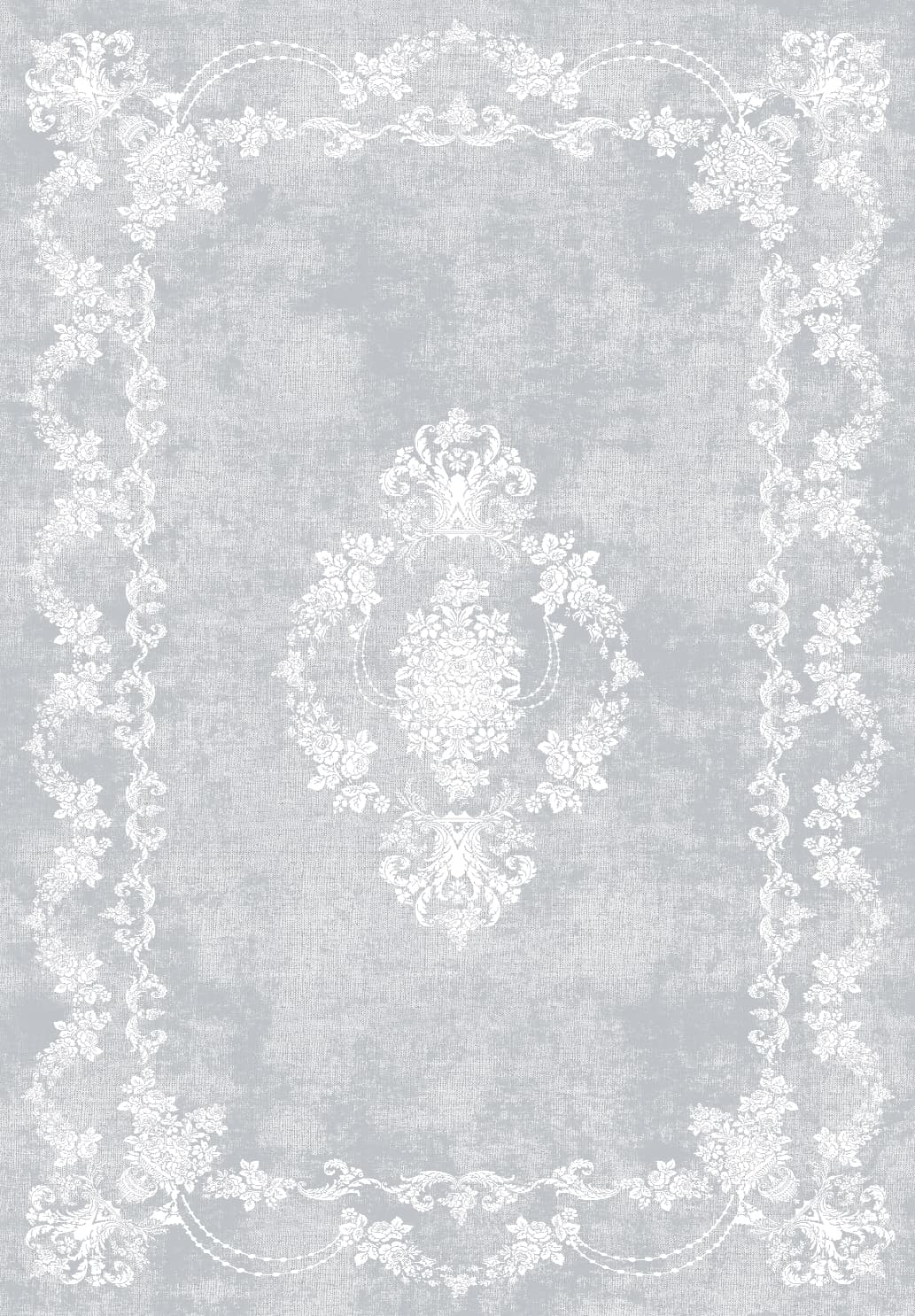 Wiltonmatta - Taknis (ljusgrå) (Storlek: 200 x 280 cm)