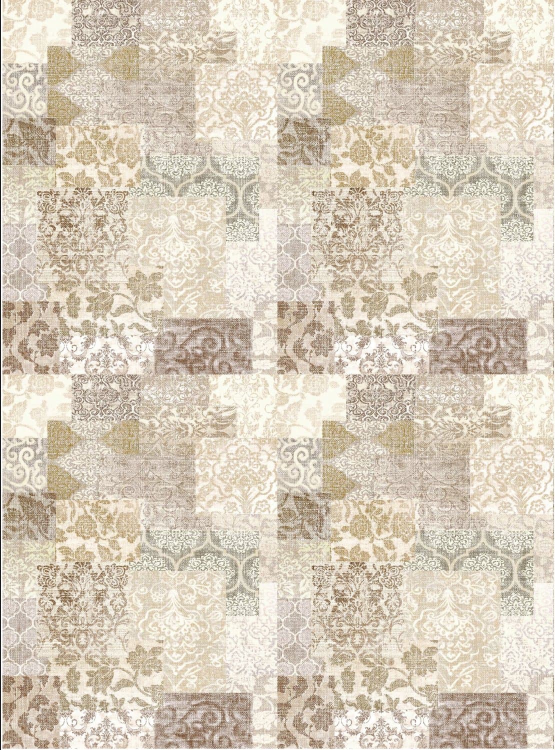 Wiltonmatta - Carthage (beige) (Storlek: 200 x 280 cm)