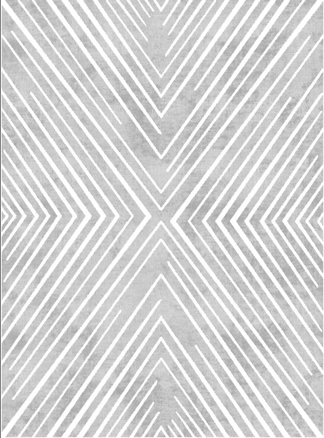 Wiltonmatta - Amorgos (grå) (Storlek: 160 x 230 cm)