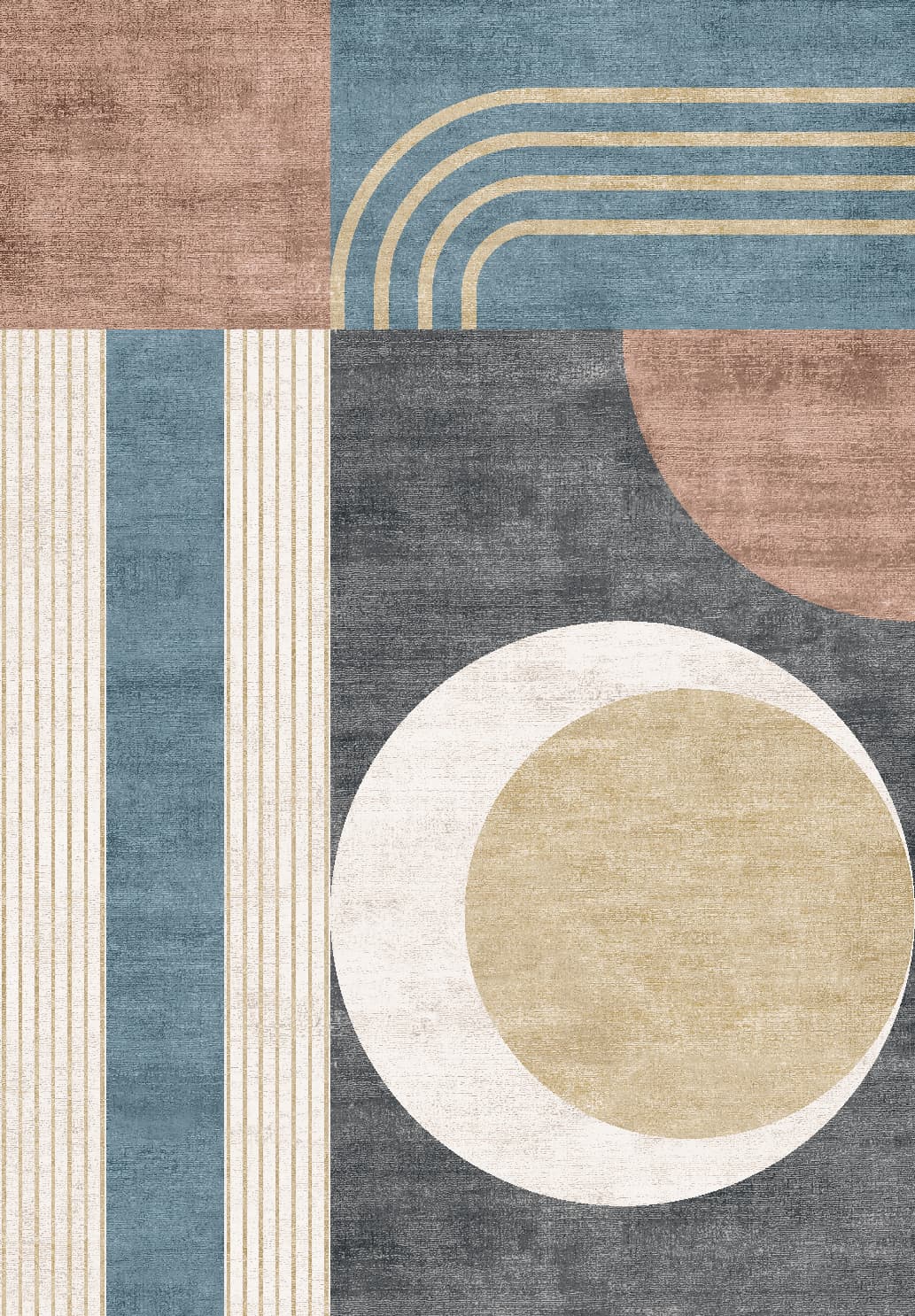 Wiltonmatta - Lolo (multi) (Storlek: 200 x 280 cm)