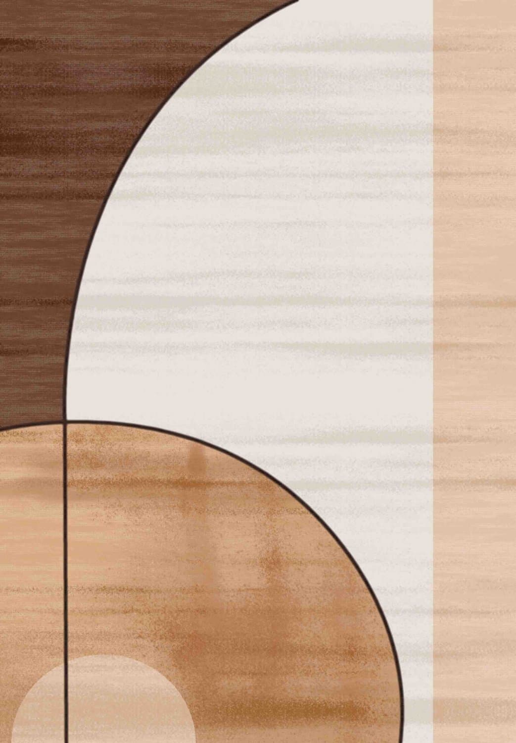 Wiltonmatta - Eleanora (beige/multi) (Storlek: 200 x 280 cm)