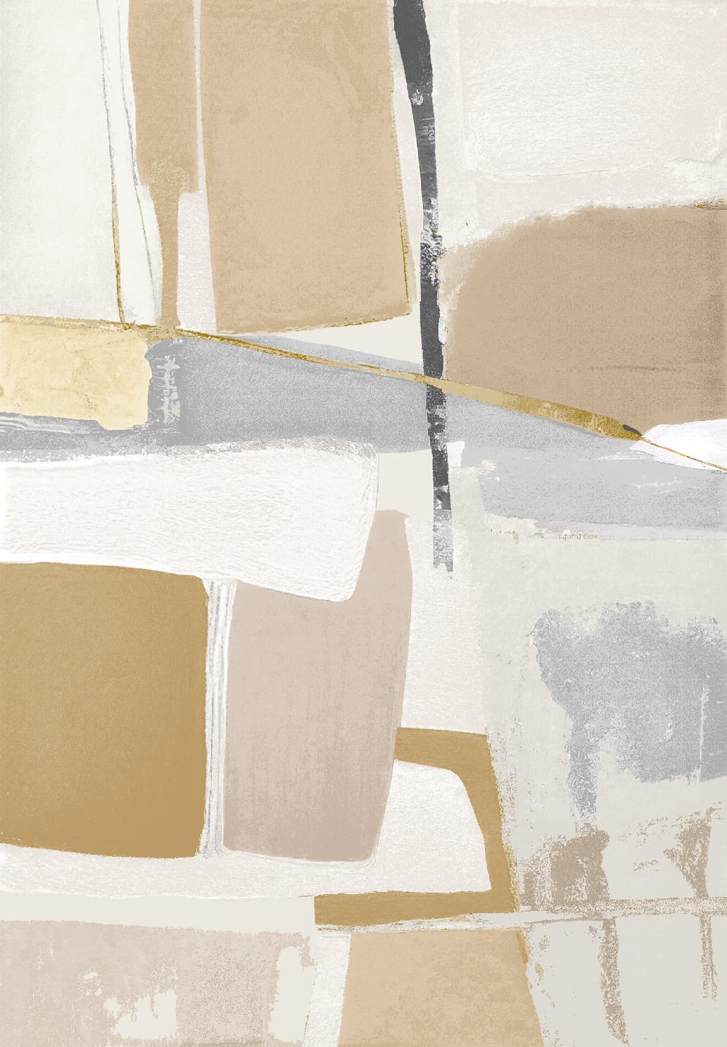 Wiltonmatta - Astra (beige/multi) (Storlek: 200 x 280 cm)