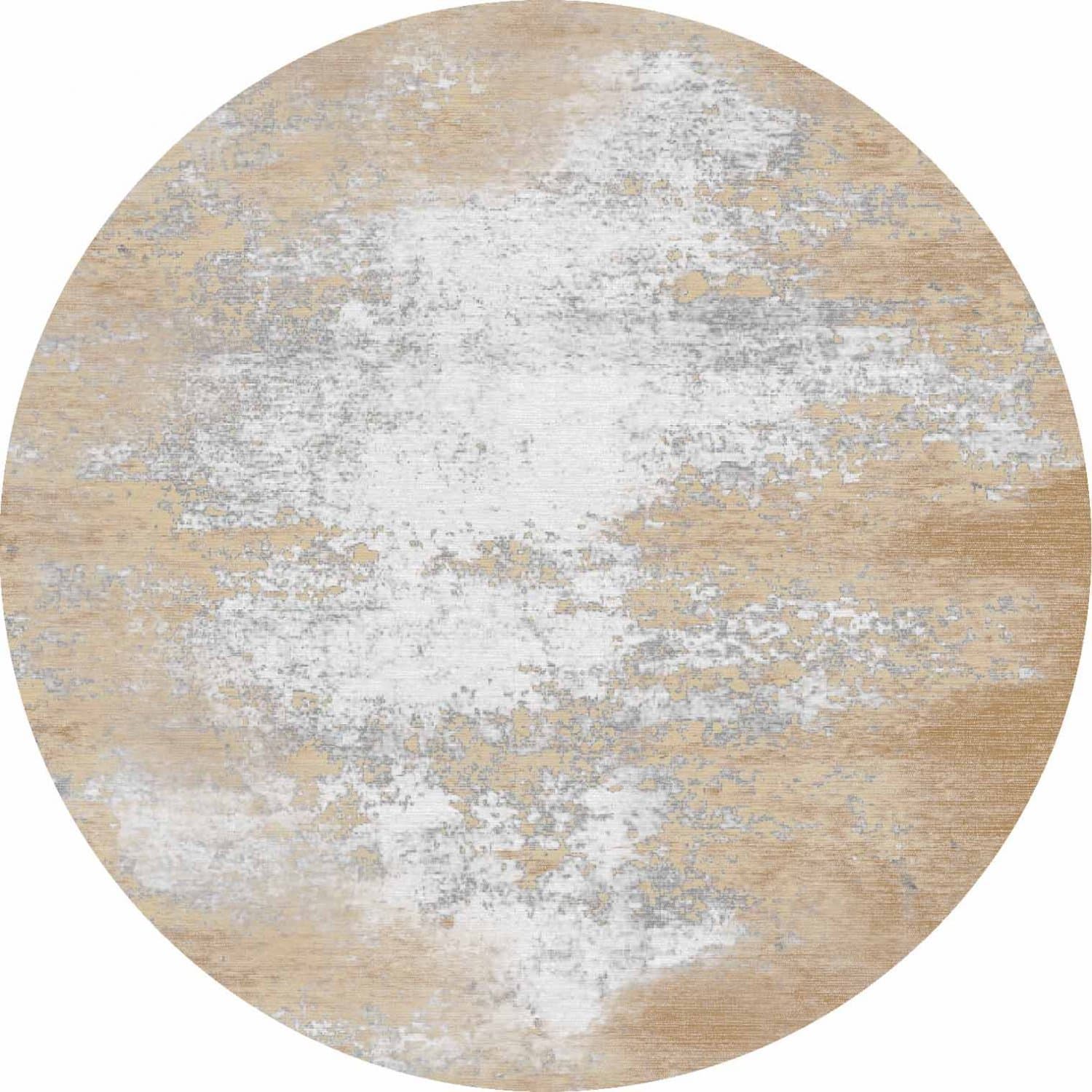 Rund matta - Zarzi (beige) (Storlek: Ø 180 cm)