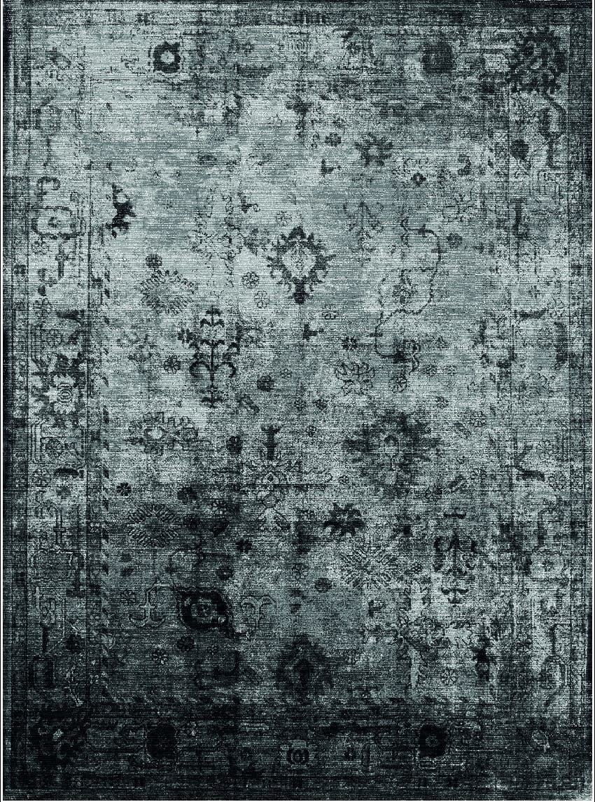 Wiltonmatta - Violetta (grå) (Storlek: 200 x 280 cm)