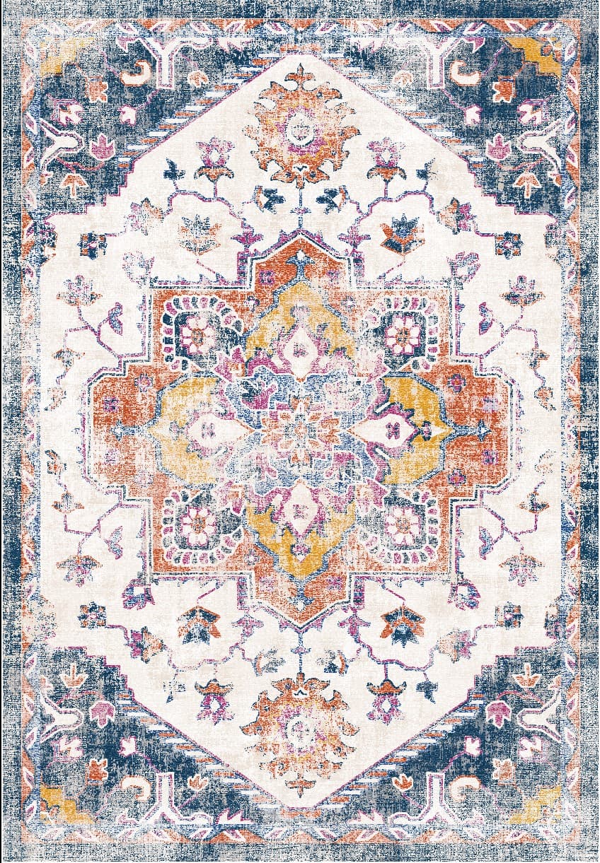 Wiltonmatta - Lamta (multi) (Storlek: 160 x 230 cm)