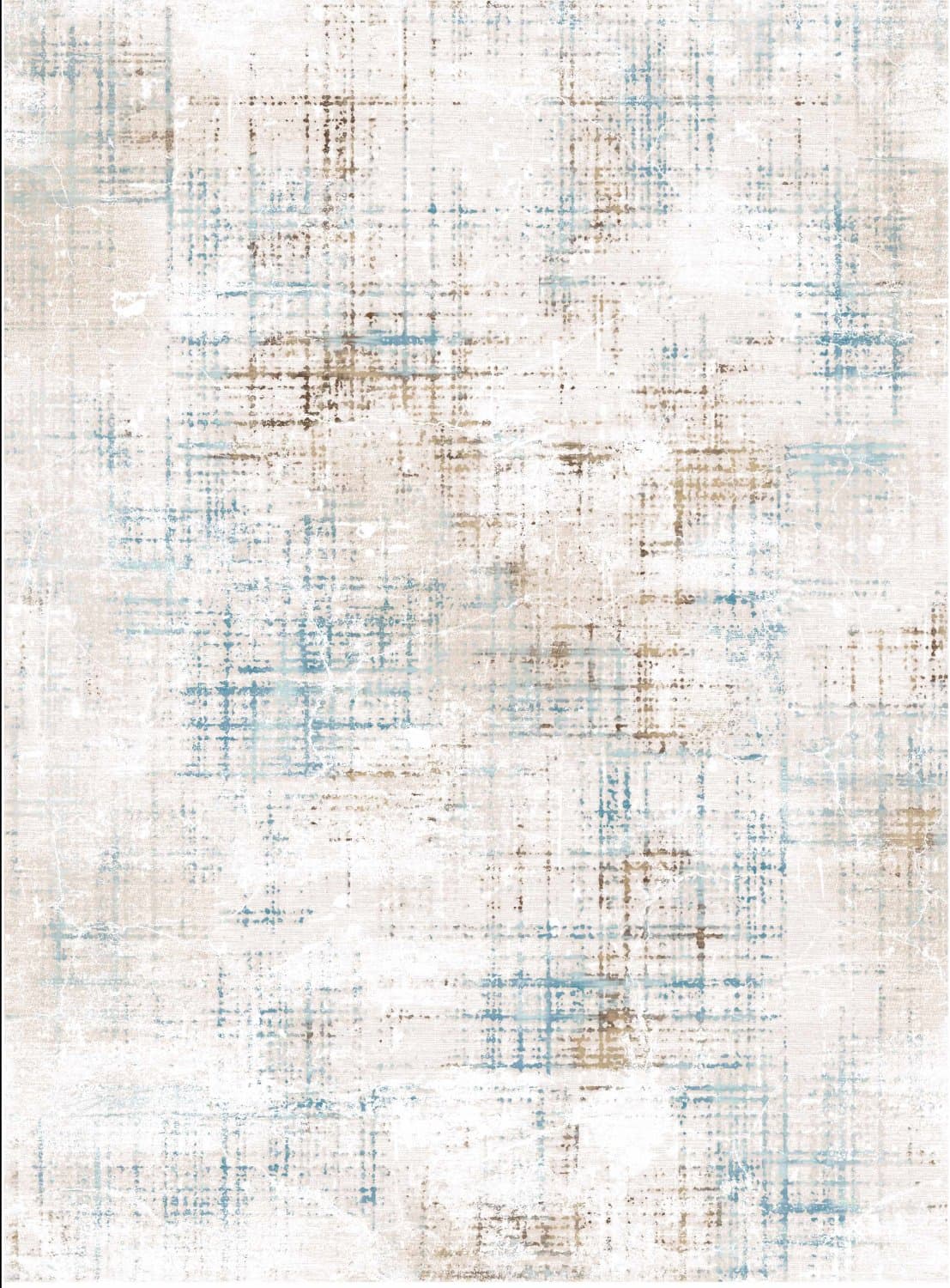 Wiltonmatta - Ezzahra (blå) (Storlek: 200 x 280 cm)