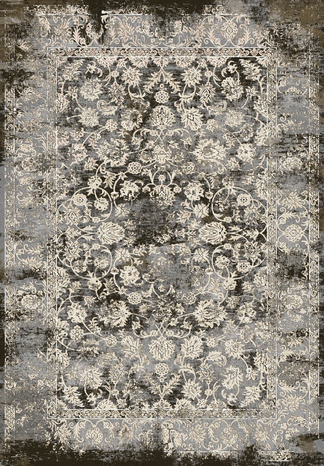 Wiltonmatta - Amaya (brun) (Storlek: 200 x 280 cm)