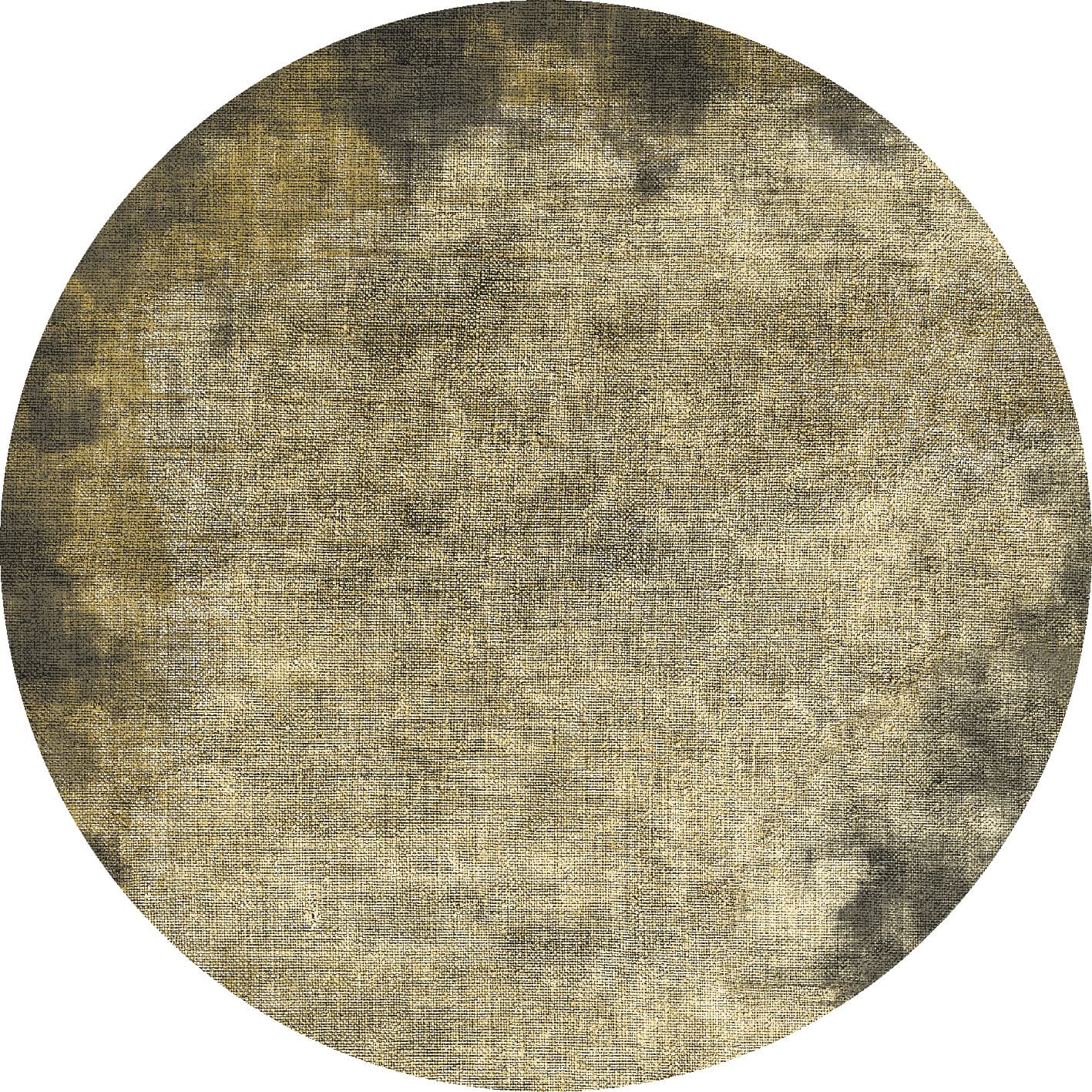 Rund matta - Taberno (grå/beige) (Storlek: Ø 200 cm)