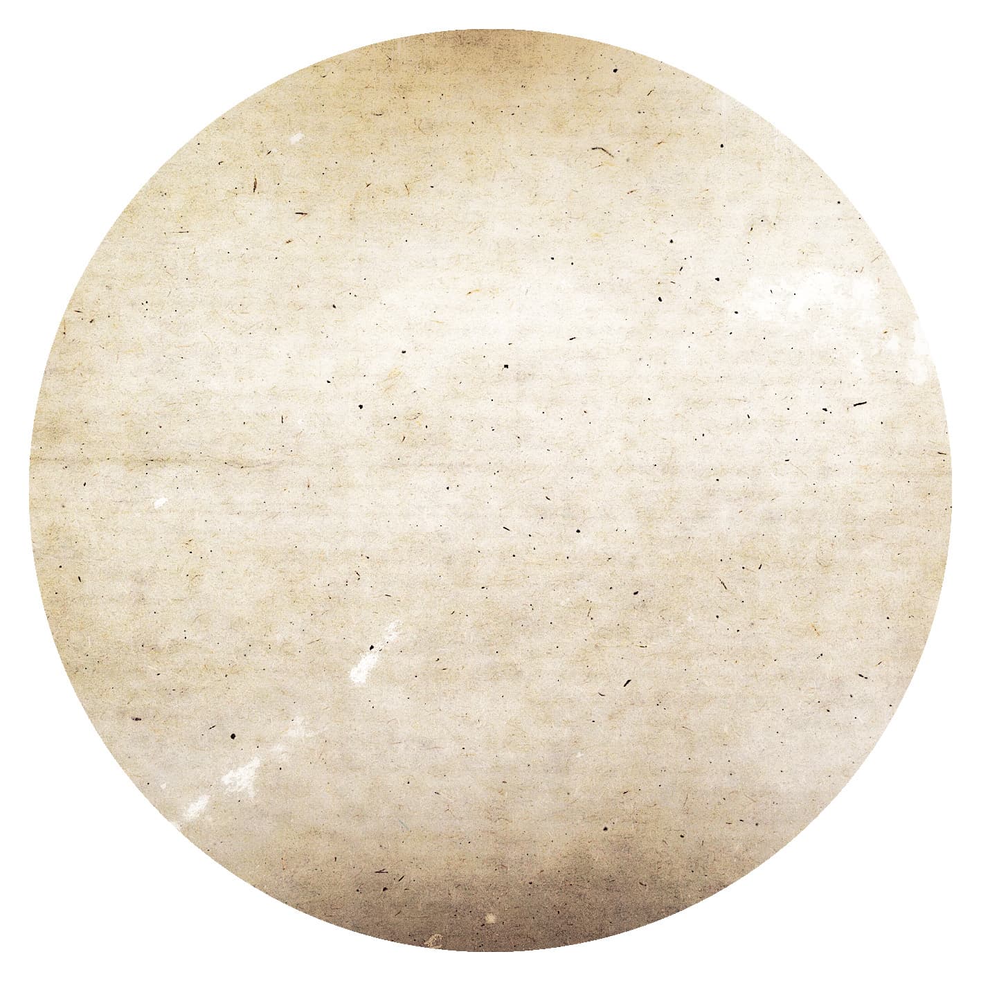 Rund matta - Vezzani (beige) (Storlek: Ø 200 cm)
