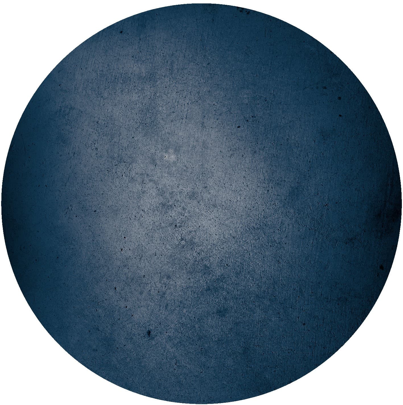 Rund matta - Novelia (blå) (Storlek: Ø 200 cm)