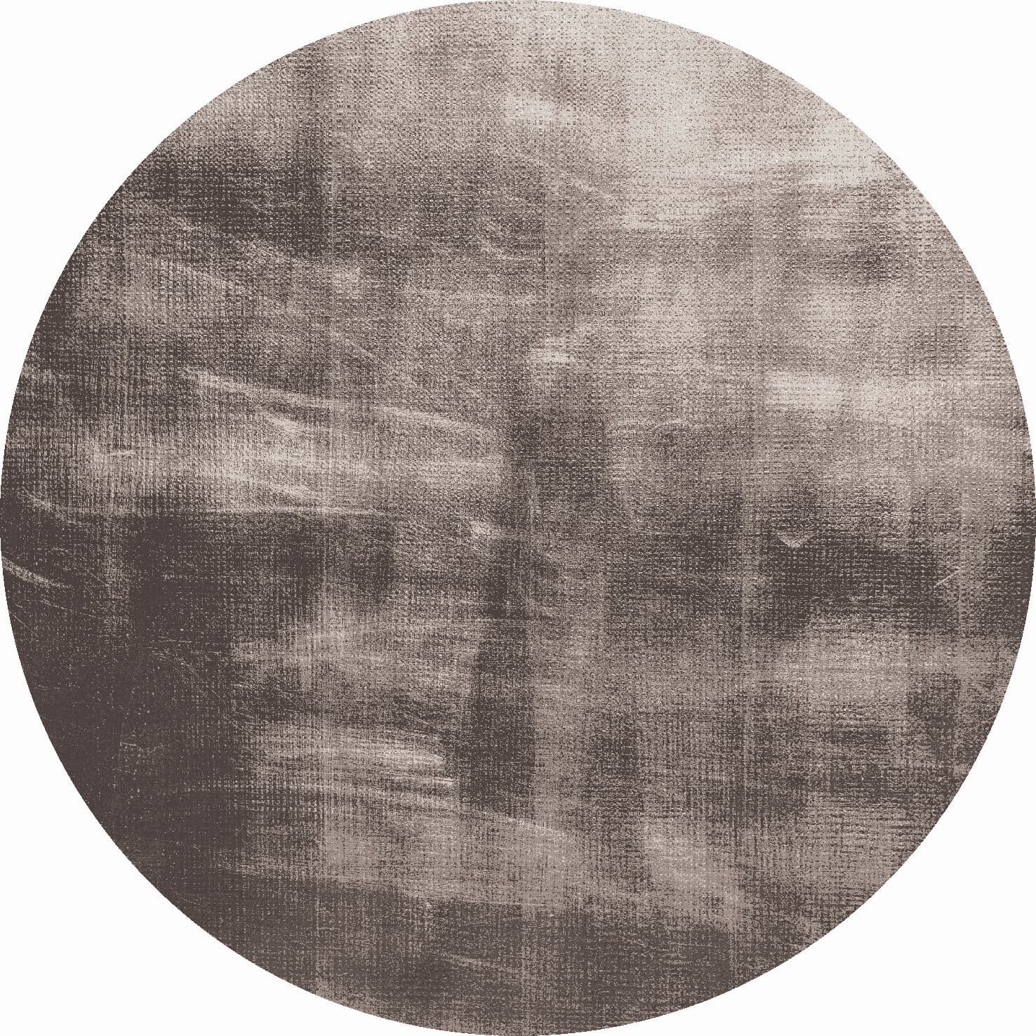 Rund matta - Olmedo (grå/beige) (Storlek: Ø 200 cm)