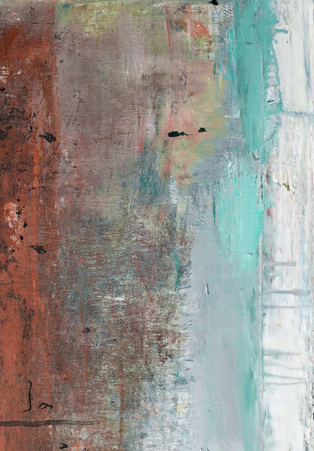 Wiltonmatta - Andali (grå/röd/multi) (Storlek: 200 x 280 cm)