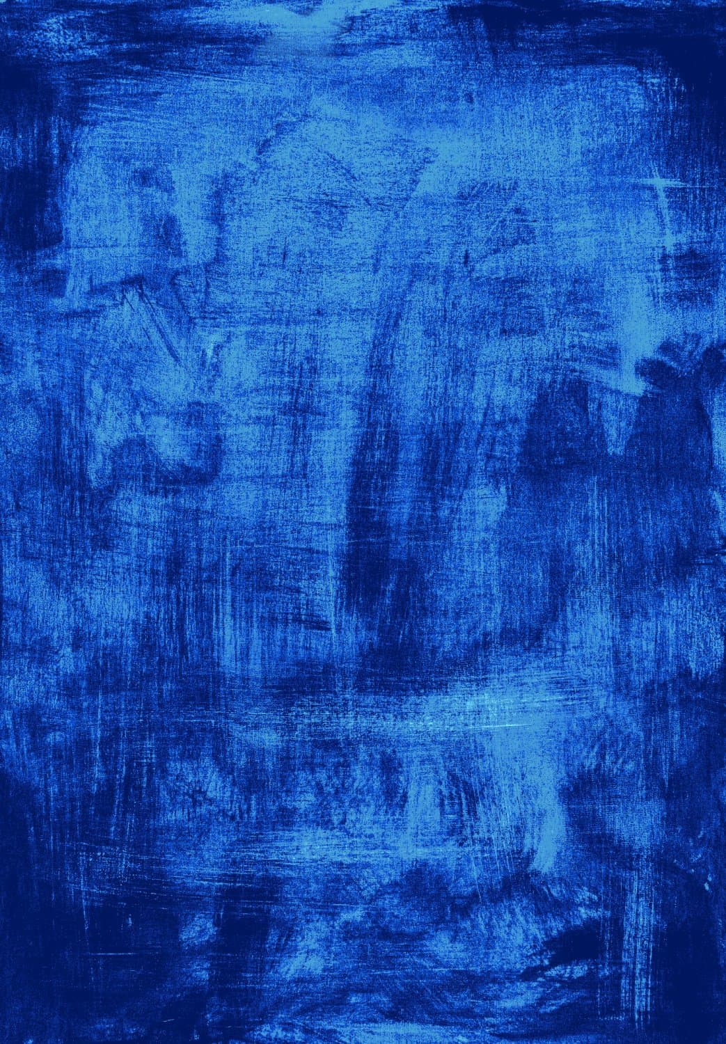 Wiltonmatta - Campile (blå) (Storlek: 80 x 150 cm)