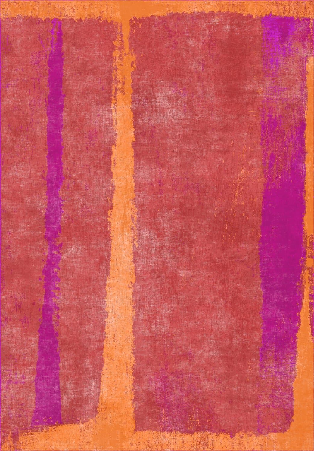 Wiltonmatta - Asti (röd) (Storlek: 200 x 280 cm)