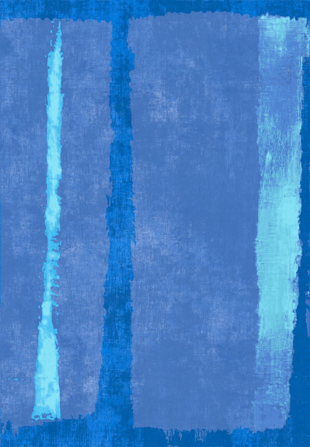 Wiltonmatta - Asti (blå) (Storlek: 200 x 280 cm)