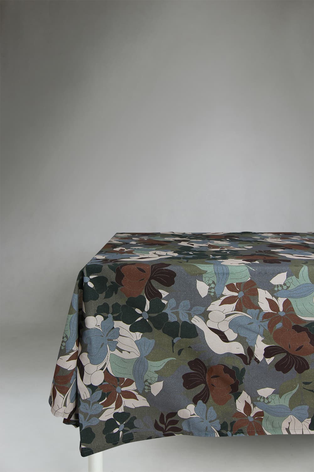 Dukar - Bomullsduk Asta (grön) (Storlek: 140 x 250 cm)