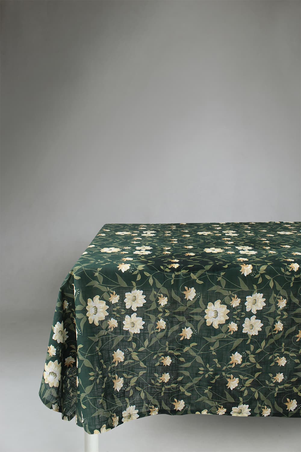 Dukar - Bomullsduk Bodil (grön) (Storlek: 140 x 250 cm)