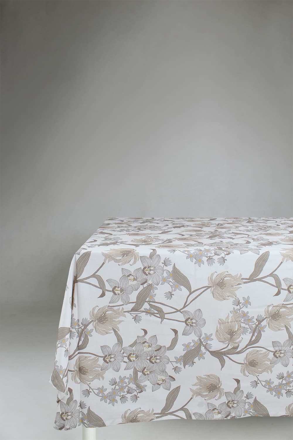Dukar - Bomullsduk Florina (beige) (Storlek: 140 x 250 cm)