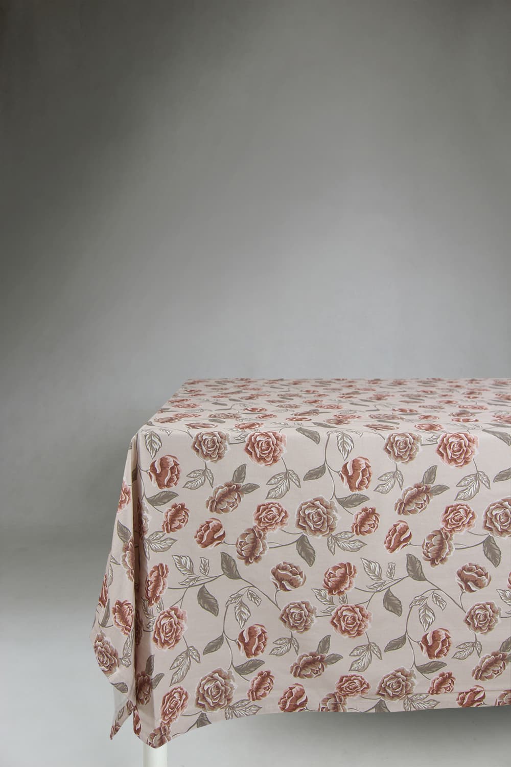 Dukar - Bomullsduk Wreath (rosa) (Storlek: 140 x 250 cm)