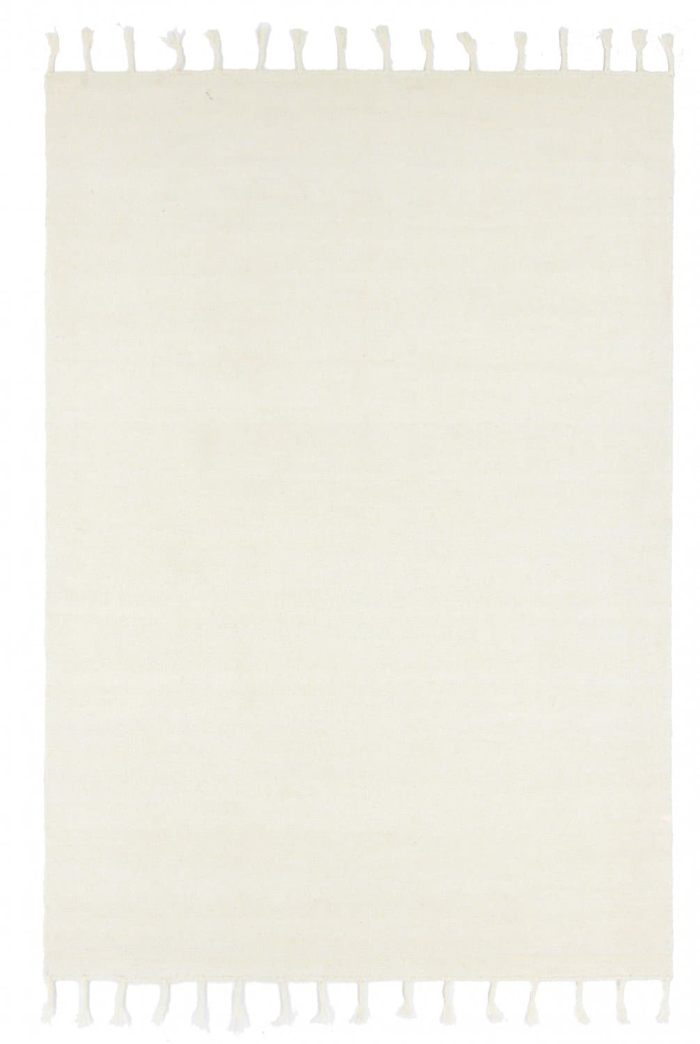 Ullmatta - Malana (vit) (Storlek: 200 x 300 cm)