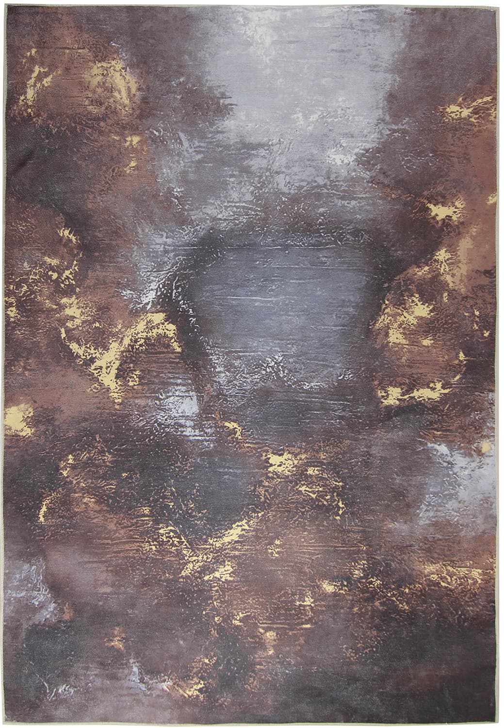 Wiltonmatta - Sanza (grå/multi) (Storlek: 200 x 280 cm)