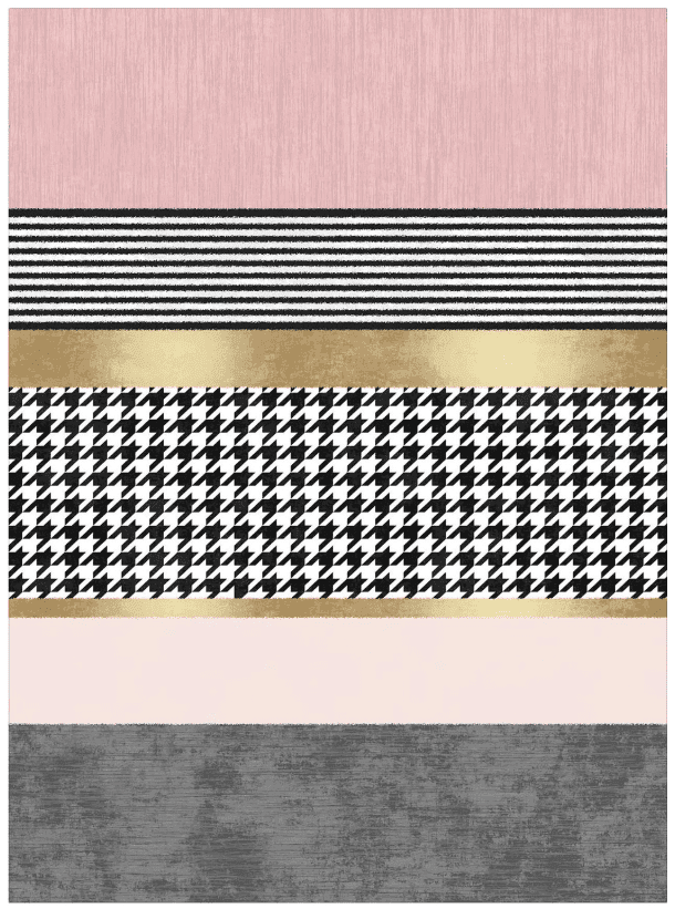 Wiltonmatta - Esme (rosa/multi) (Storlek: 200 x 280 cm)