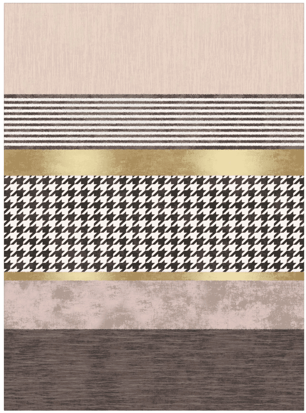 Wiltonmatta - Esme (brun/multi) (Storlek: 200 x 280 cm)