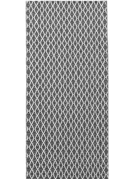 Plastmattor - Horredsmattan Eye (svart) (Storlek: 70 x 100 cm)