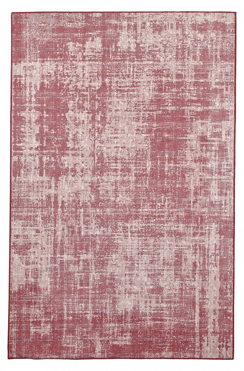 Flatvävd matta - Elira (röd) (Storlek: 75 x 150 cm)