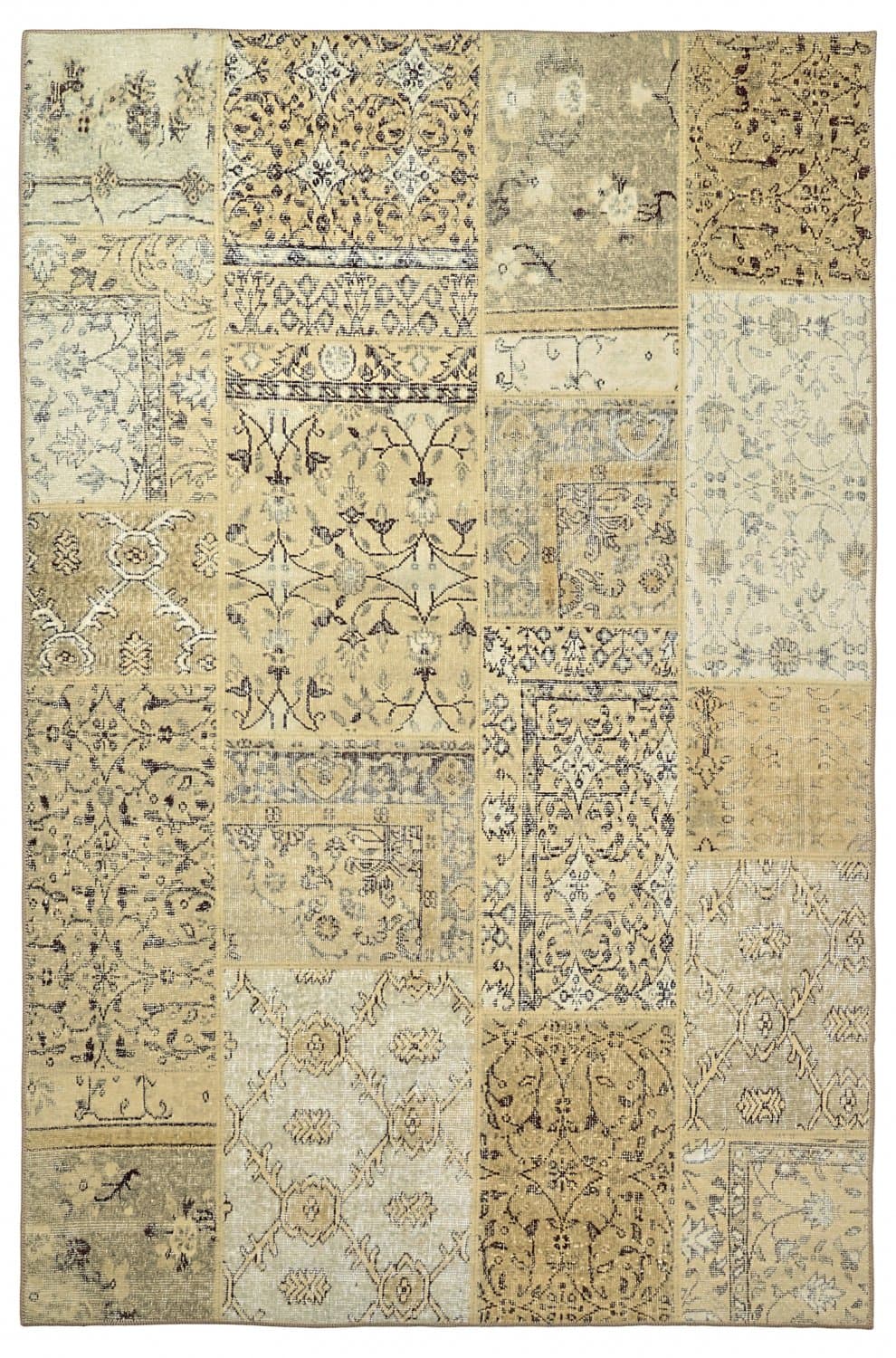 Flatvävd matta - Myrina (beige) (Storlek: 190 x 280 cm)