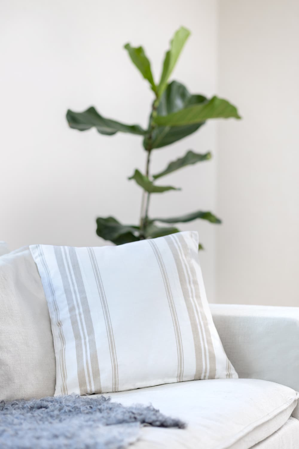 Kuddfodral - Florencia (offwhite) (Storlek: 50 x 50 cm)