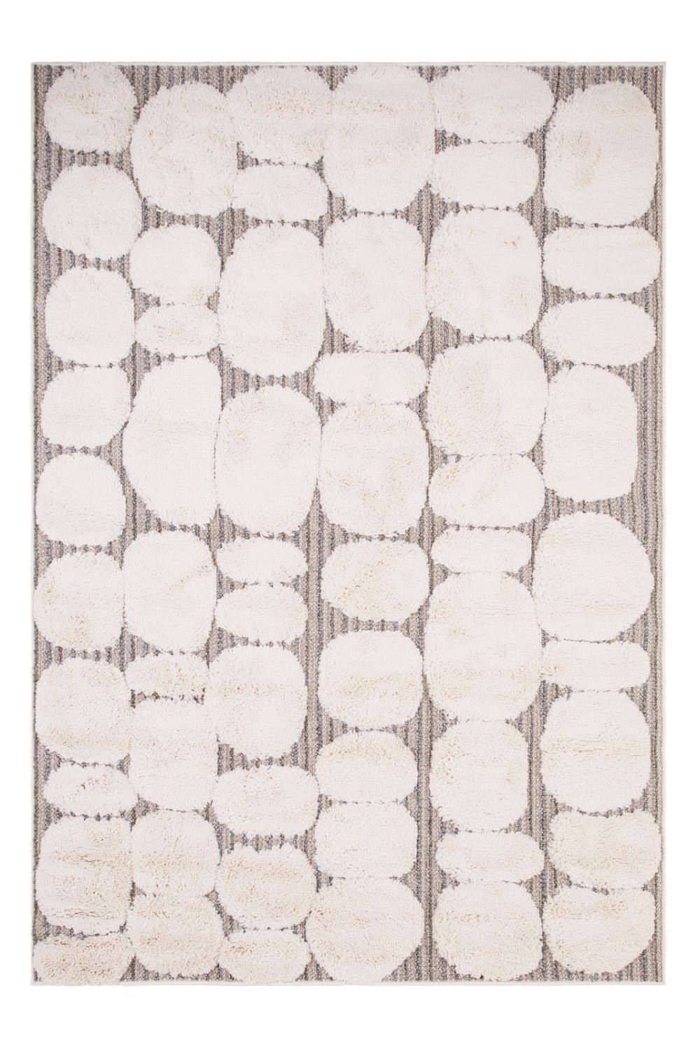 Ryamattor - Fondi (grå) (Storlek: 80 x 150 cm)