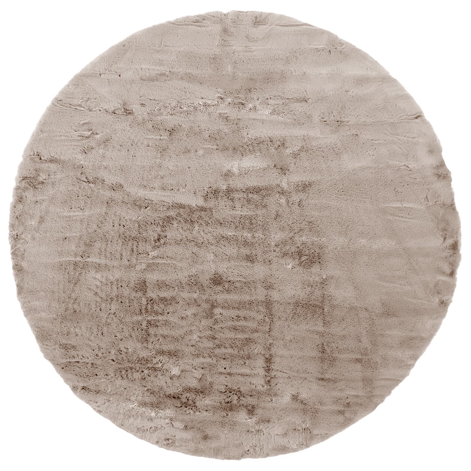 Runda mattor - Frutillar (taupe) (Storlek: Ø 200 cm)