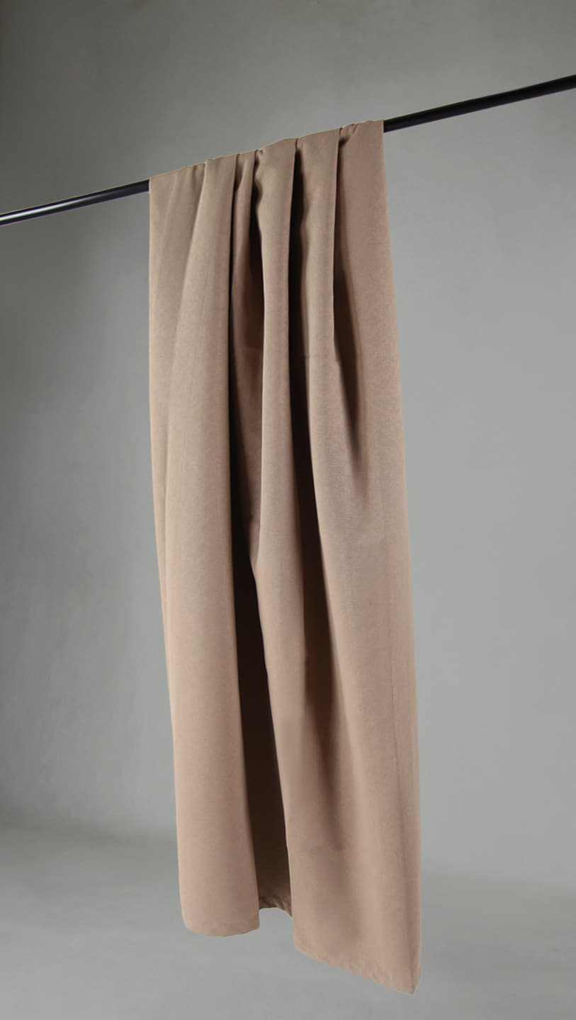 Gardiner - Mörkläggningsgardin Isolde (beige) (Storlek: 130 x 250)
