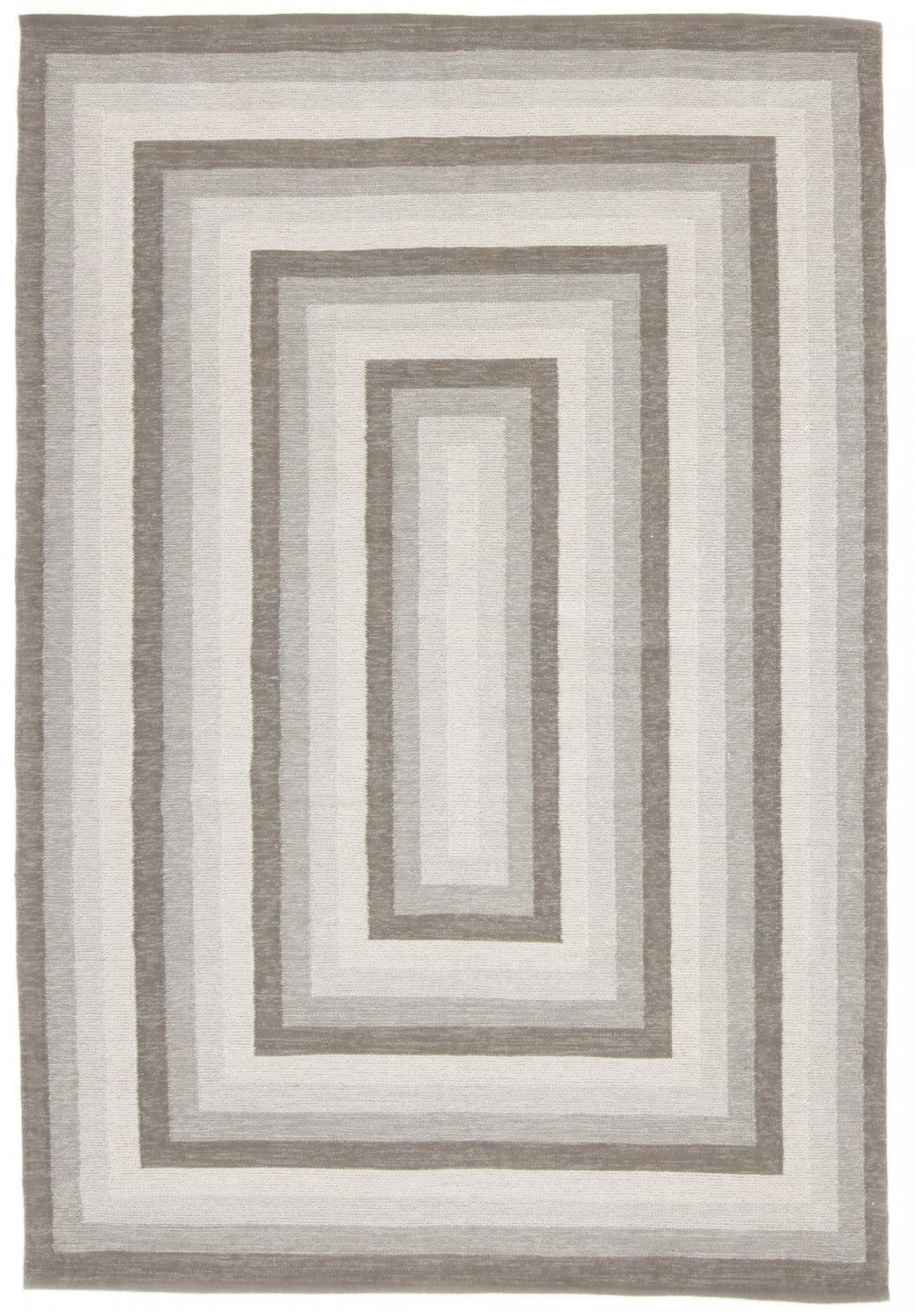 Trasmatta - Chania (grå) (Storlek: 170 x 240 cm)