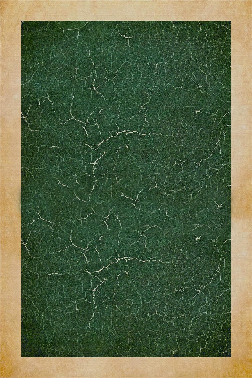 Wiltonmatta - Laval (grön) (Storlek: 180 x 270 cm)