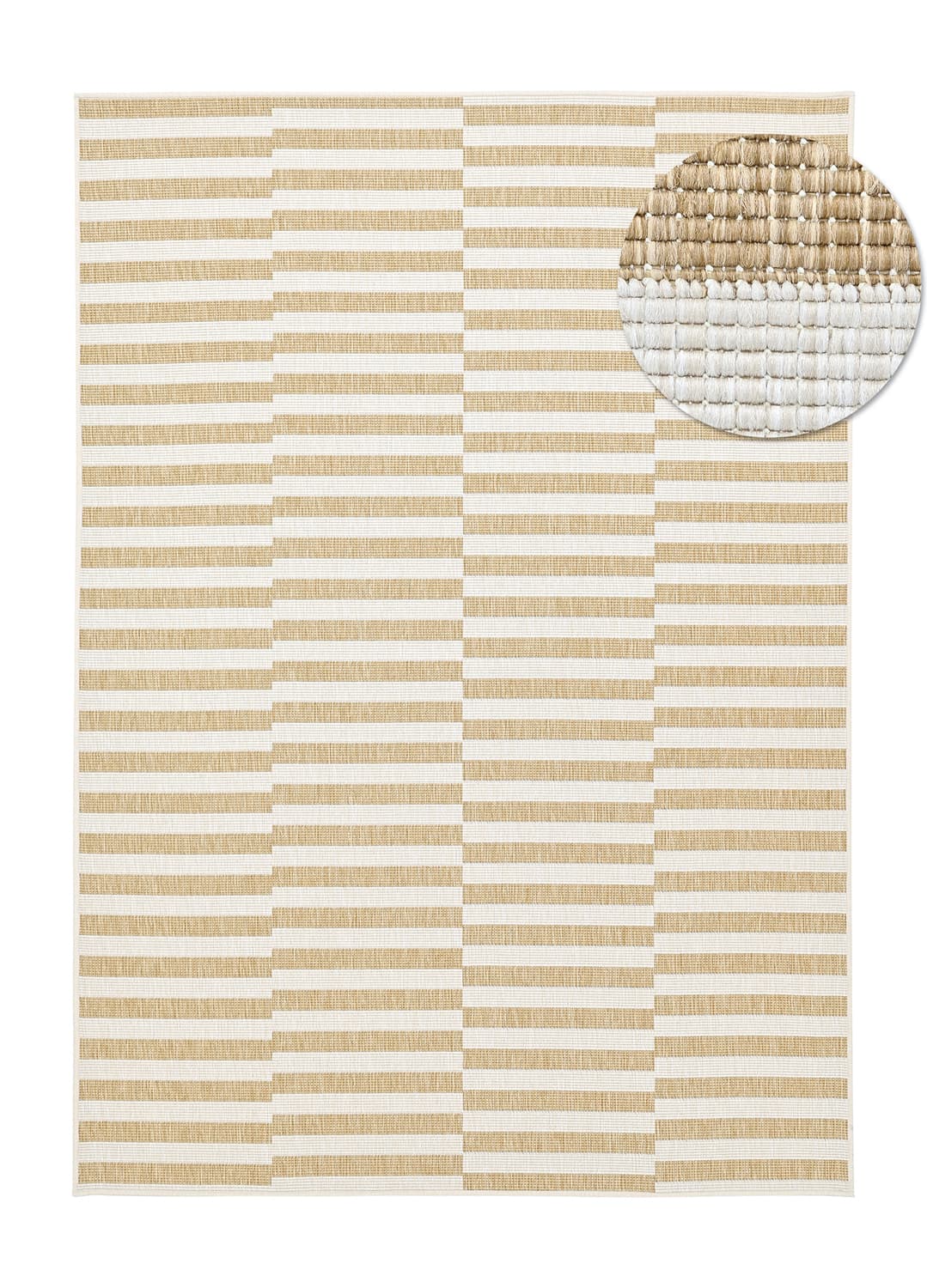 Inomhus- utomhusmatta - Otto (natur) (Storlek: 240 x 340 cm)