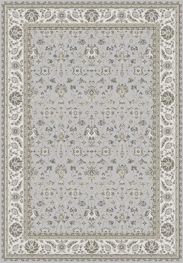 Wiltonmatta - Caselli (silver) (Storlek: 160 x 230 cm)