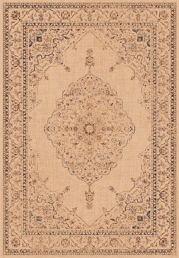 Wiltonmatta - Pacini (beige) (Storlek: 160 x 230 cm)