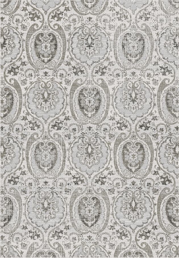 Wiltonmatta - Natoli (cream/silver) (Storlek: 240 x 330 cm)