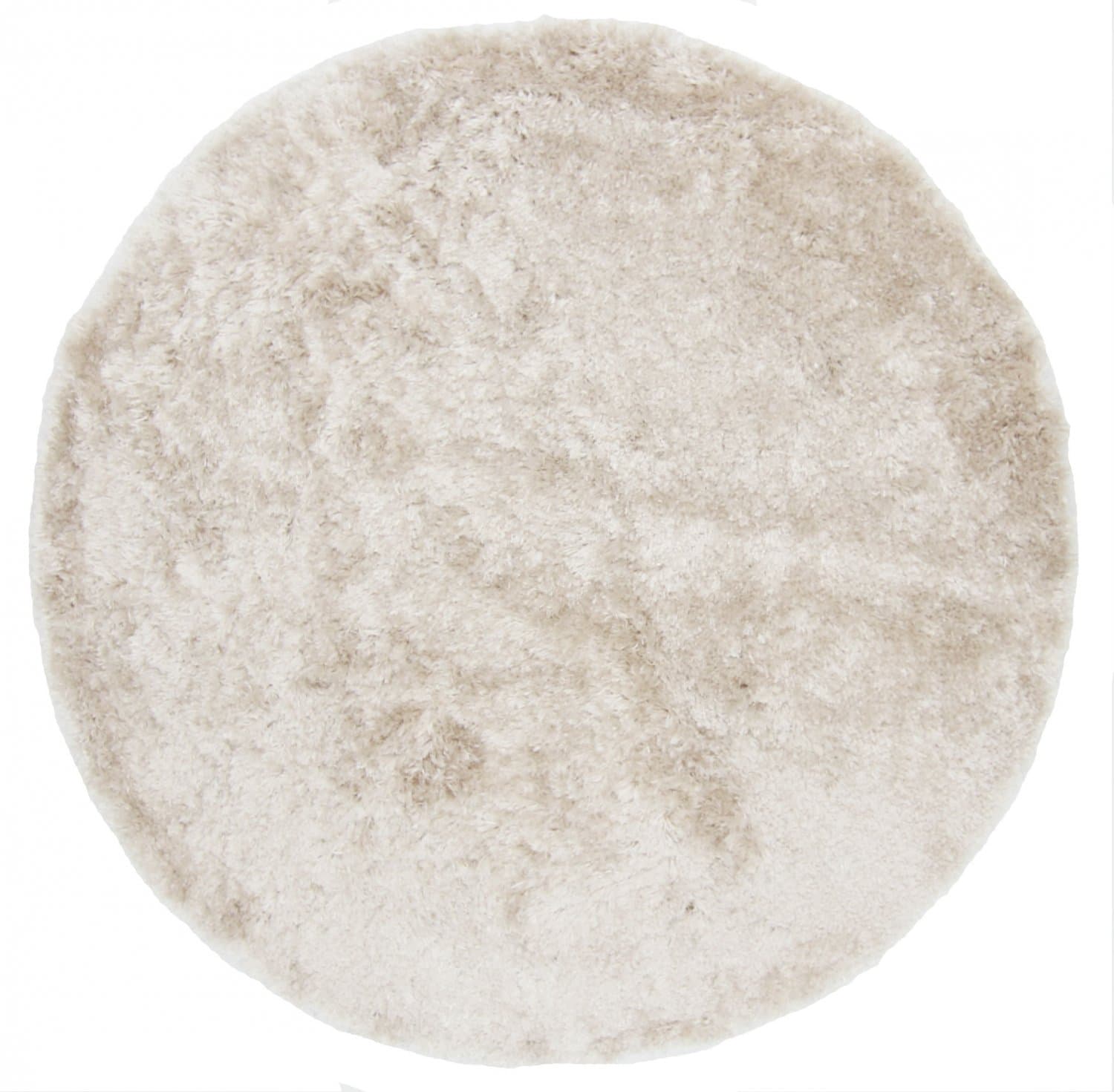 Runda mattor - Janjira (offwhite) (Storlek: Ø 160 cm)