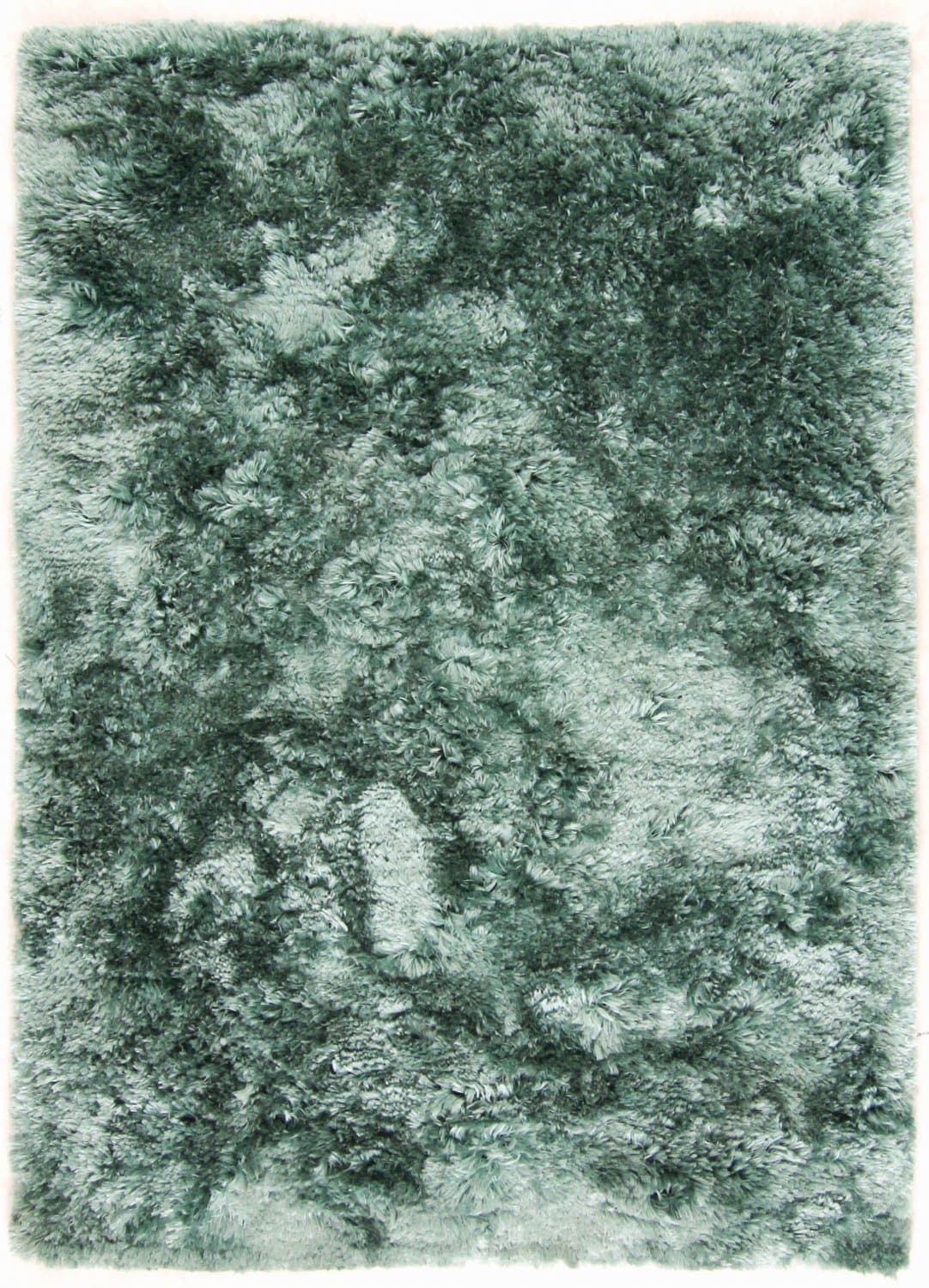Ryamattor - Janjira (blå/grön) (Storlek: 250 x 350 cm)