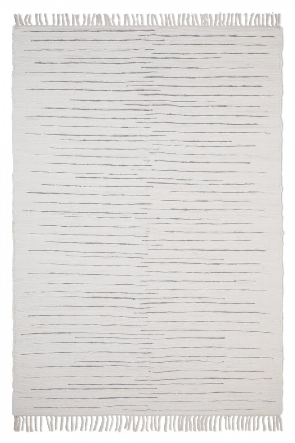 Trasmatta - Jess (vit) (Storlek: 60 x 120 cm)