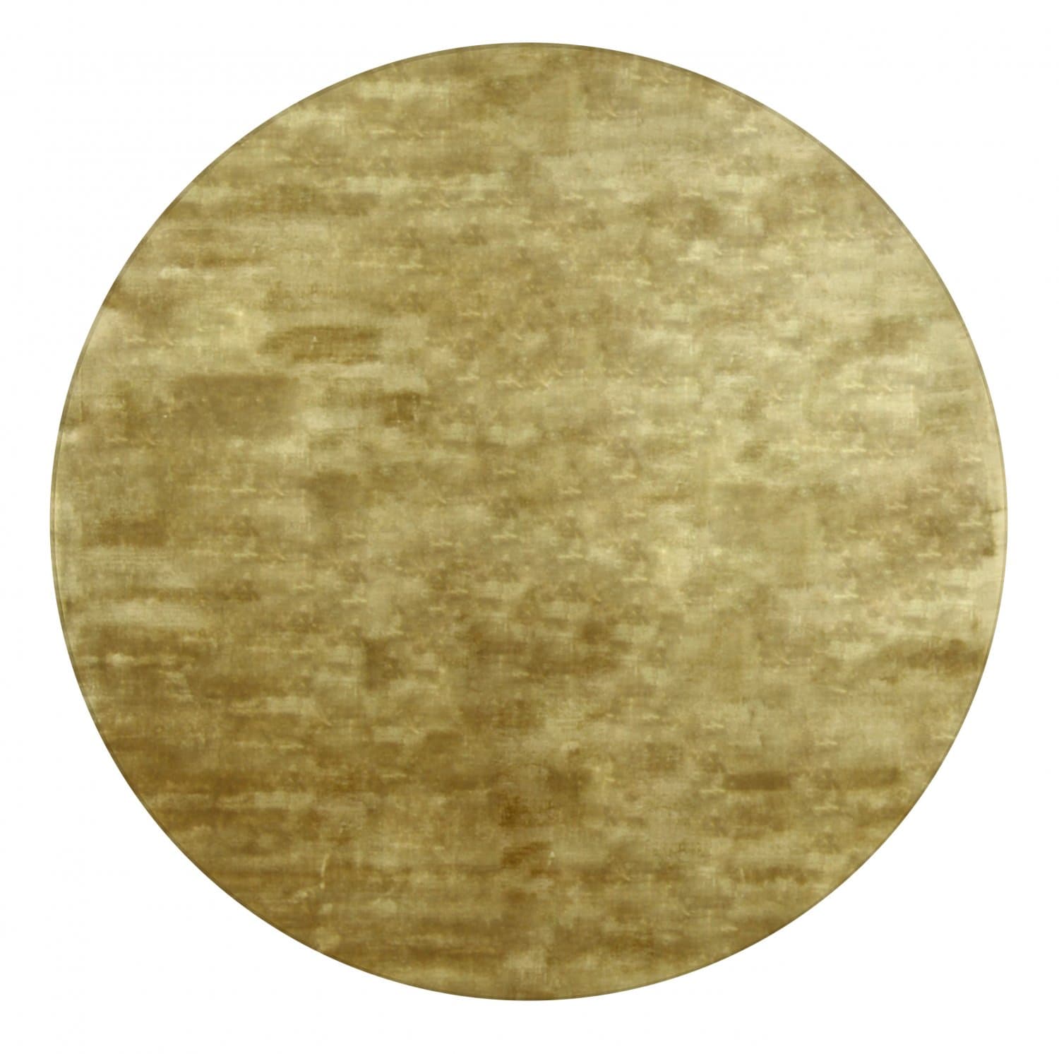 Rund matta - Jodhpur Special Luxury Edition (guld) (Storlek: Ø 200 cm)
