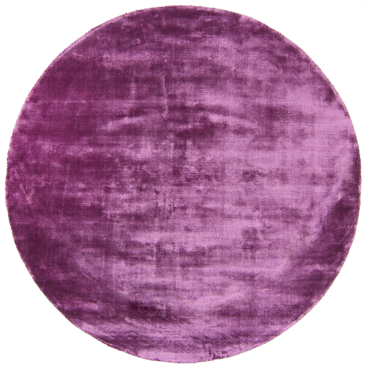 Rund matta - Jodhpur Special Luxury Edition (lila) (Storlek: Ø 120 cm)